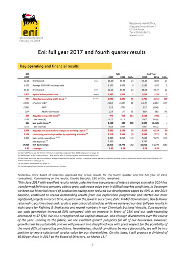 Thumbnail ENI Financial Report 2017