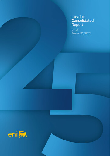 Miniature ENI Rapport semestriel 2025-h1