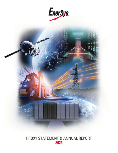 Vorschaubild EnerSys Jahresbericht 2024-2025