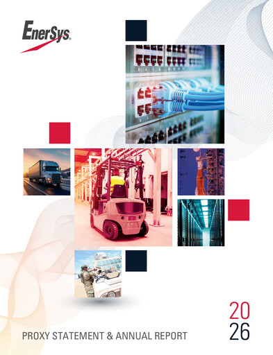 Vorschaubild EnerSys Jahresbericht 2025-2026