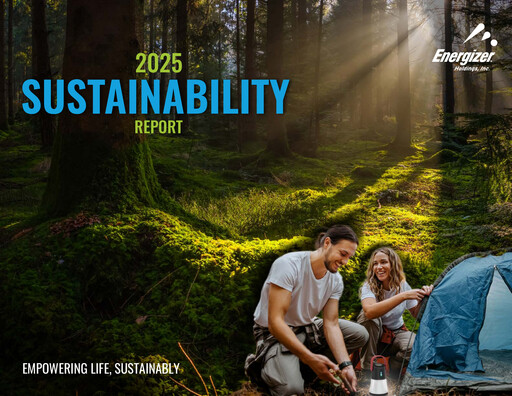 Miniature Energizer Holdings
 Rapport de durabilité 2024