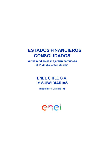 Thumbnail Enel Chile
 Financial Statement 2021