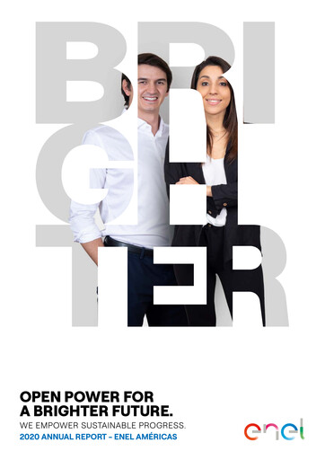 Thumbnail Enel Américas
 Annual Report 2020