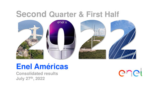 Thumbnail Enel Américas
 Half-year Report 2022