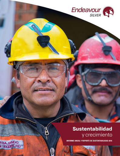 Vorschaubild Endeavour Silver Jahresbericht 2016