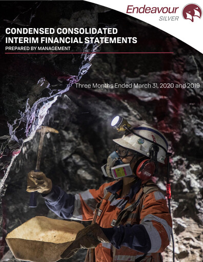 Thumbnail Endeavour Silver Financial Statement 2020-q1