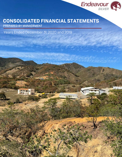 Thumbnail Endeavour Silver Financial Statement 2020