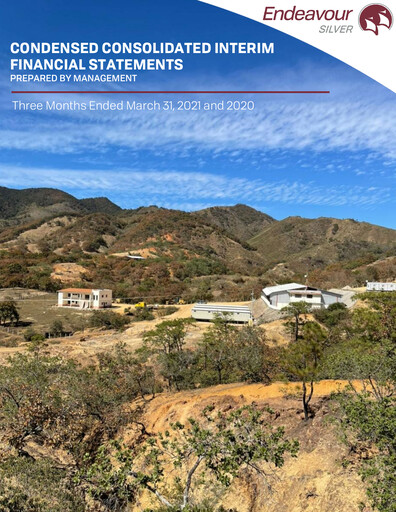 Thumbnail Endeavour Silver Financial Statement 2021-q1