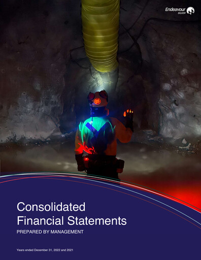 Thumbnail Endeavour Silver Financial Statement 2022