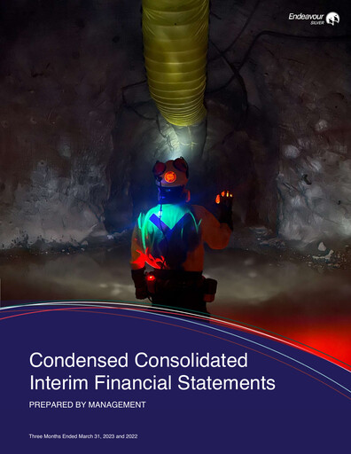 Vorschaubild Endeavour Silver Finanzmitteilung 2023-q1