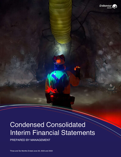 Vorschaubild Endeavour Silver Finanzmitteilung 2023-q2