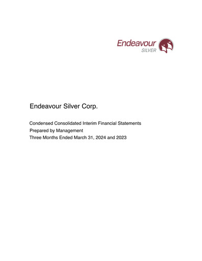 Vorschaubild Endeavour Silver Finanzmitteilung 2024-q1