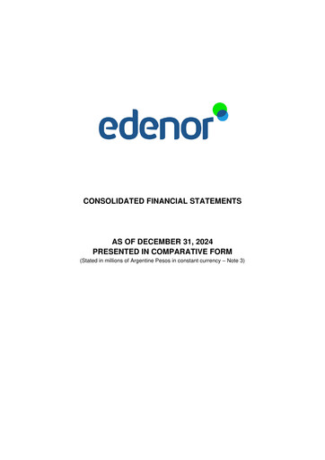 Thumbnail edenor Financial Statement 2024