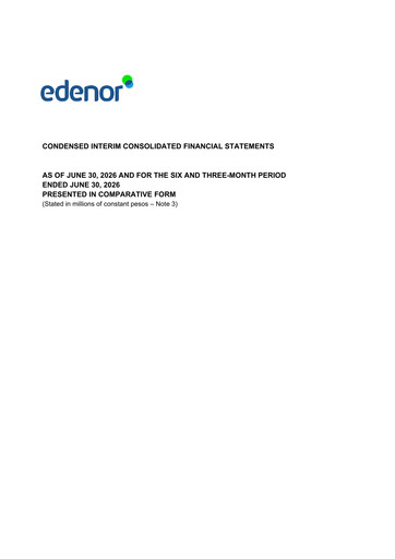 Thumbnail edenor Financial Statement 2026-h1