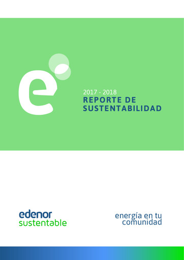 Thumbnail edenor Sustainability Report 2017-2018