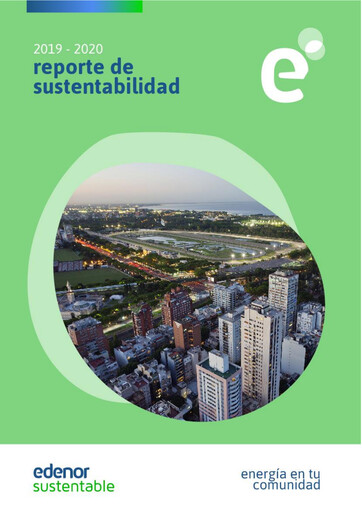 Thumbnail edenor Sustainability Report 2019-2020