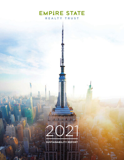 Thumbnail Empire State Realty Trust
 Sustainability Report 2021