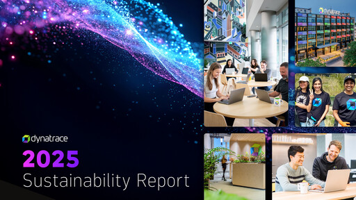 Thumbnail Dynatrace Sustainability Report 2025