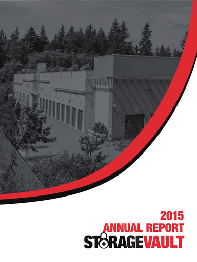 Thumbnail StorageVault Canada Annual Report 2015