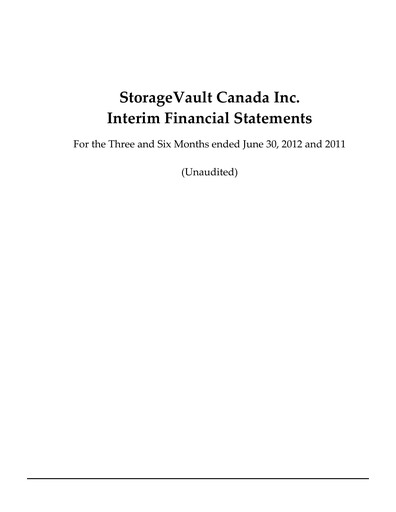 Thumbnail StorageVault Canada Quarterly Report 2012-q2