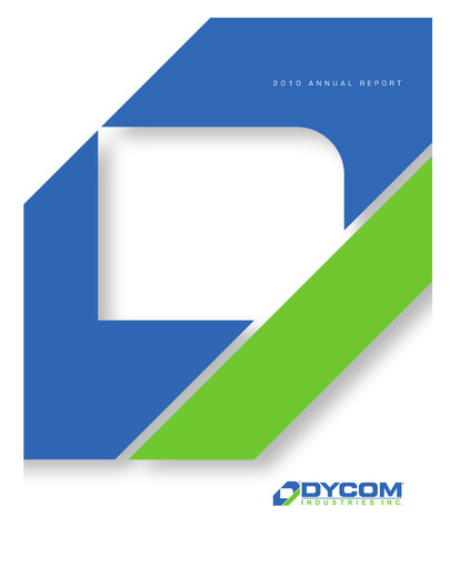 Thumbnail Dycom Industries Annual Report 2010