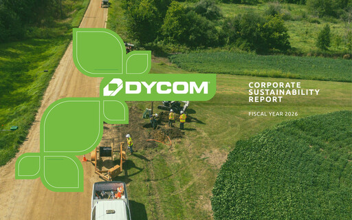 Thumbnail Dycom Industries Sustainability Report 2026