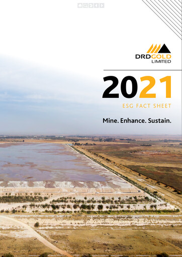 Thumbnail DRDGOLD ESG Report 2021