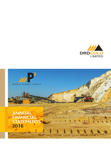 Thumbnail DRDGOLD Financial Statement 2016