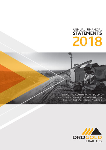 Thumbnail DRDGOLD Financial Statement 2018