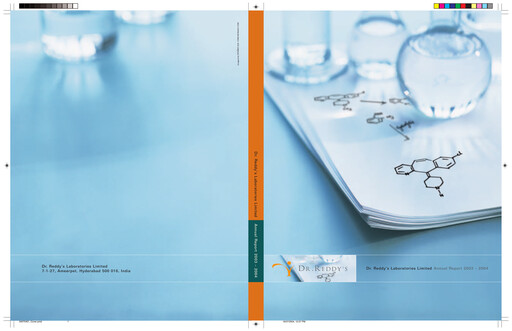 Thumbnail Dr. Reddy's Laboratories Annual Report 2003-2004
