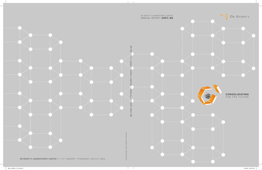 Thumbnail Dr. Reddy's Laboratories Annual Report 2007-2008