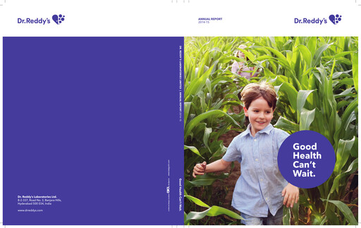 Thumbnail Dr. Reddy's Laboratories Annual Report 2014-2015