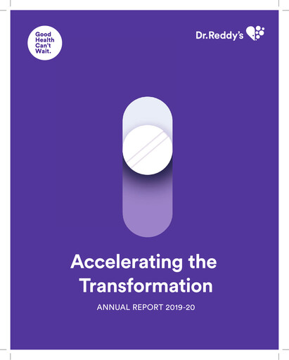 Thumbnail Dr. Reddy's Laboratories Annual Report 2019-2020