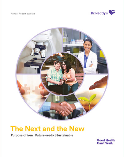 Thumbnail Dr. Reddy's Laboratories Annual Report 2021-2022