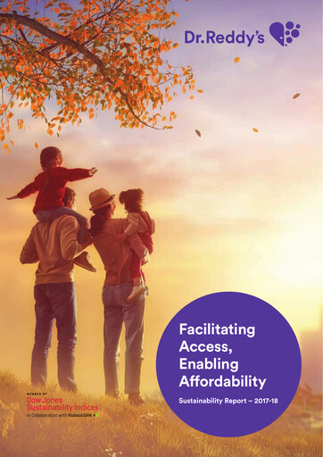 Thumbnail Dr. Reddy's Laboratories Sustainability Report 2017-2018