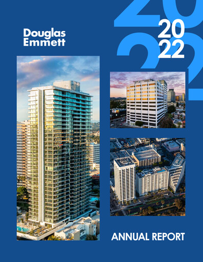 Miniature Douglas Emmett Rapport annuel 2022