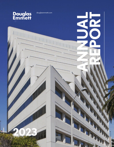 Miniature Douglas Emmett Rapport annuel 2023