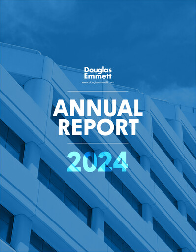 Miniature Douglas Emmett Rapport annuel 2024