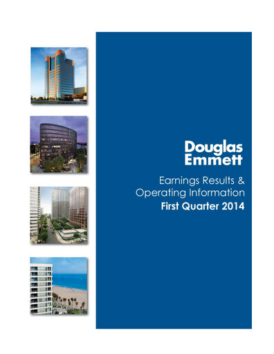 Thumbnail Douglas Emmett Quarterly Report 2014-q1