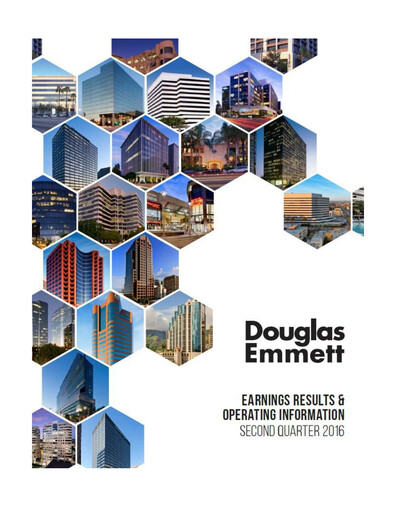 Thumbnail Douglas Emmett Quarterly Report 2016-q2