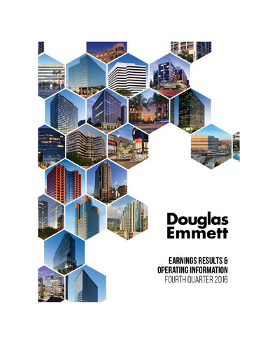 Thumbnail Douglas Emmett Quarterly Report 2016-q4