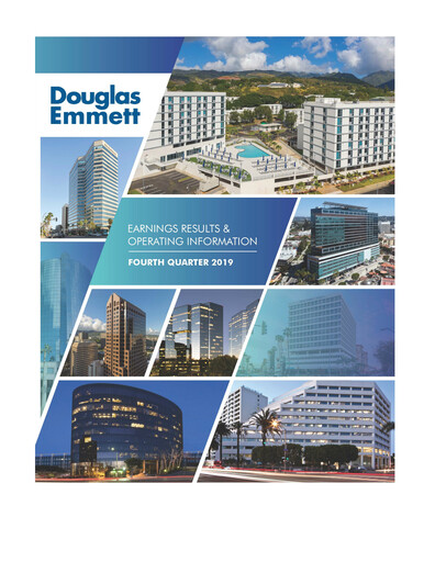 Thumbnail Douglas Emmett Quarterly Report 2019-q4