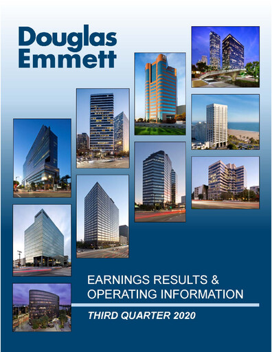 Thumbnail Douglas Emmett Quarterly Report 2020-q3