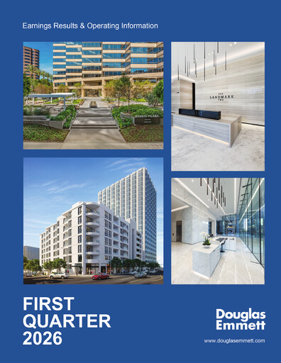 Thumbnail Douglas Emmett Quarterly Report 2026-q1