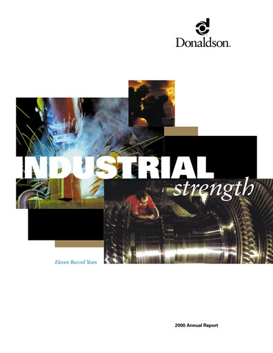 Thumbnail Donaldson Company Annual Report 2000