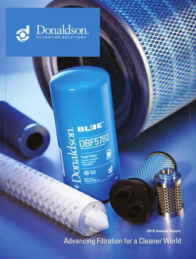 Thumbnail Donaldson Company Annual Report fy2019