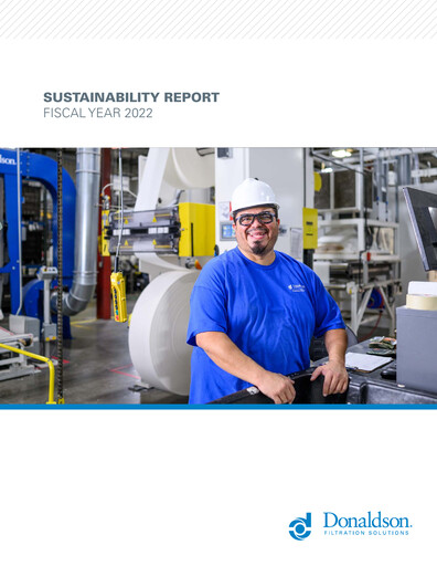 Thumbnail Donaldson Company Annual Report fy2022