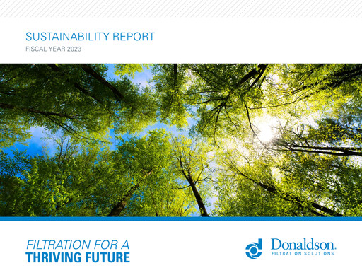 Thumbnail Donaldson Company Annual Report fy2023