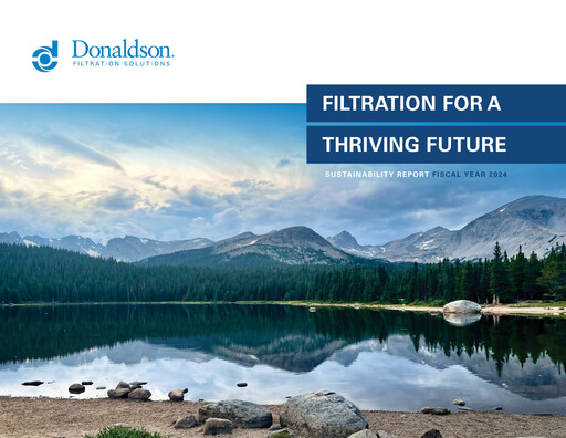 Thumbnail Donaldson Company Annual Report fy2024