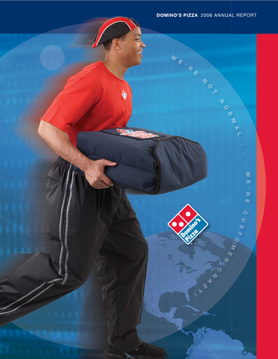 Thumbnail Domino's Pizza Annual Report 2006